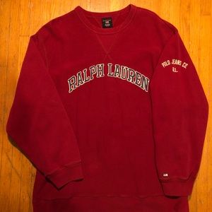 Ralph Lauren spell out sweater